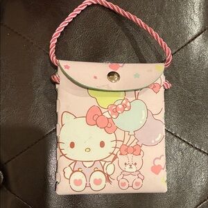 Hello Kitty Pink and White Kids Pouch